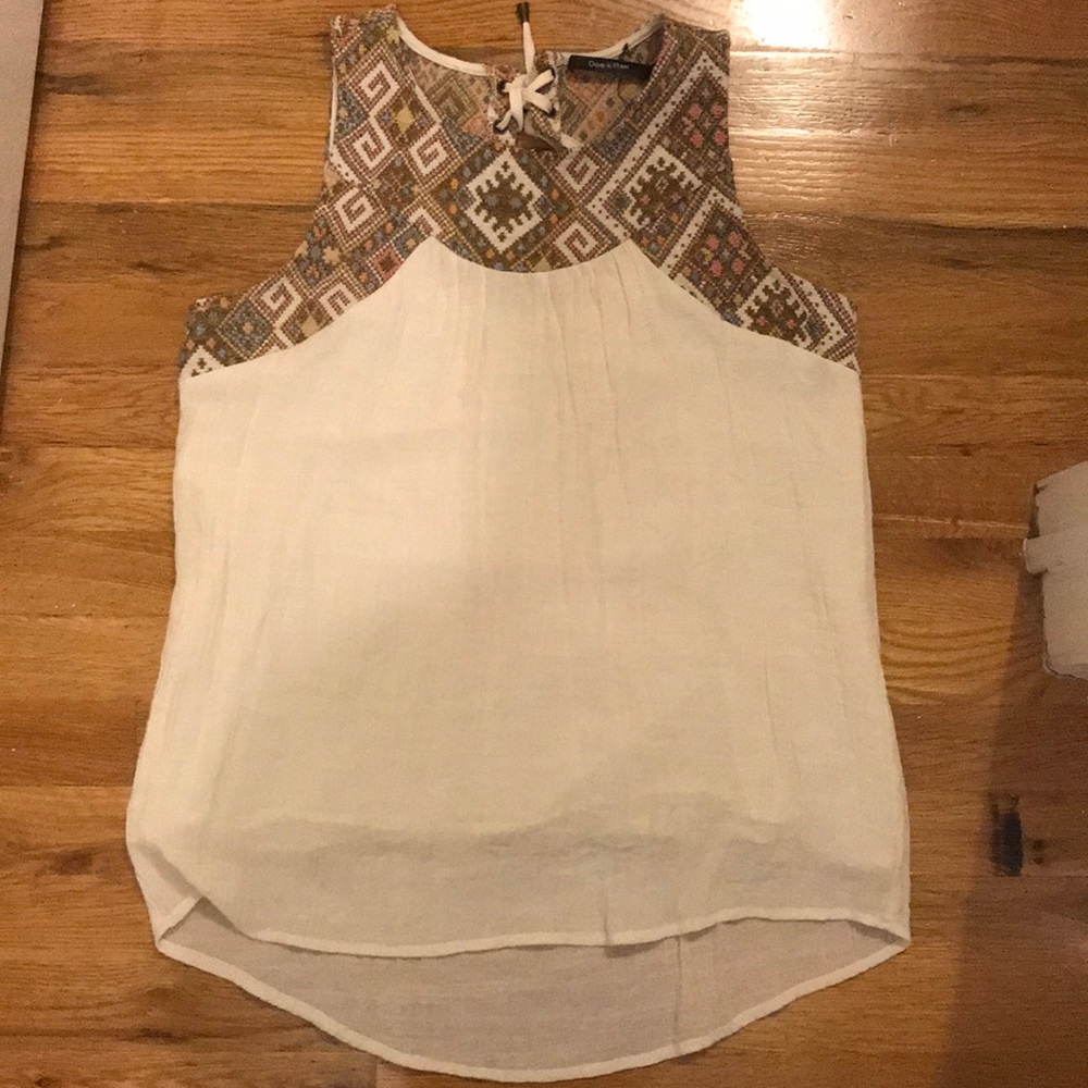 DOE & RAE HAND-WOVEN Tank Top